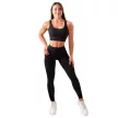 Mesh Panel női leggings Black - M - fekete - GymBeam