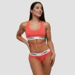Bralette melltartó Strawberry Red - S - narancssárga - GymBeam