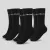 3/4 Socks 3Pack Black zokni - S - fekete - GymBeam