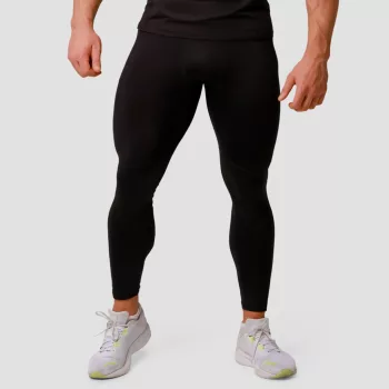 Pulse futóleggings Black - L - fekete - GymBeam