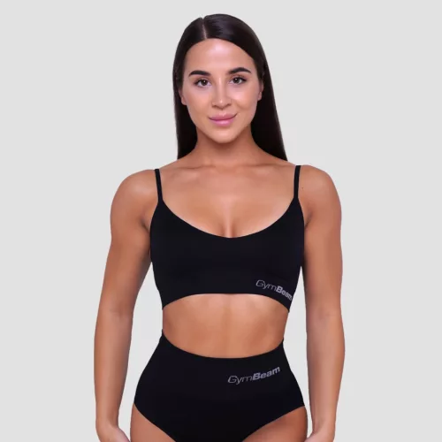 Triangle melltartó Black - L - fekete - GymBeam