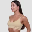 Triangle melltartó Nude - XS - rózsaszín - GymBeam