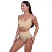 Triangle melltartó Nude - XXL - krém - GymBeam