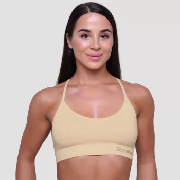 String melltartó Nude - XXL - krém - GymBeam