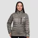 Puffer női kabát Vetiver/Black - S - zöld - GymBeam