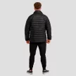Puffer férfi kabát Black/Orange - M - fekete - GymBeam