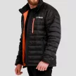 Puffer férfi kabát Black/Orange - XL - fekete - GymBeam
