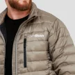 Puffer férfi kabát Vetiver/Black - XXL - zöld - GymBeam