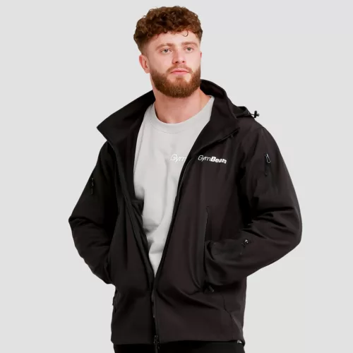 Softshell férfi dzseki Black - L - fekete - GymBeam