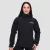 Softshell női dzseki Black - S - fekete - GymBeam
