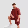 Unstoppable oversized póló Red - M - piros - GymBeam