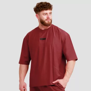 Unstoppable oversized póló Red - XL - piros - GymBeam