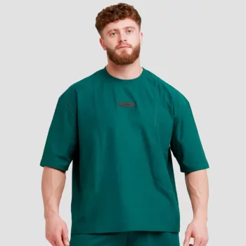 Unstoppable oversized póló Green - M - zöld - GymBeam