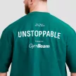 Unstoppable oversized póló Green - M - zöld - GymBeam