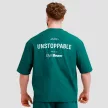 Unstoppable oversized póló Green - XXL - zöld - GymBeam