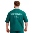 Unstoppable oversized póló Green - XXL - zöld - GymBeam