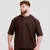 Unstoppable oversized póló Brown - XL - barna - GymBeam