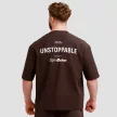 Unstoppable oversized póló Brown - XL - barna - GymBeam