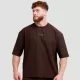 Unstoppable oversized póló Brown - XXXL - barna - GymBeam