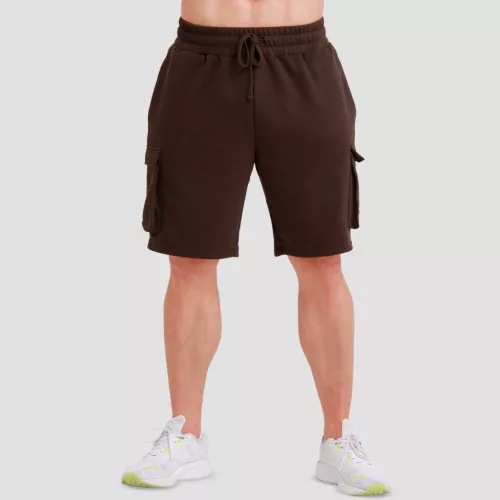 Utility rövidnadrág Brown - XL - barna - GymBeam