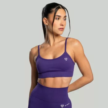   Seamless String sportmelltartó Cosmos - S - lila - STRIX - GymBeam