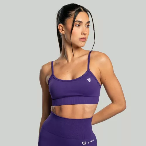 Seamless String sportmelltartó Cosmos - XL - lila - STRIX - GymBeam