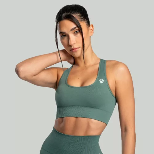Seamless sportmelltartó Moss - XS - zöld - STRIX - GymBeam