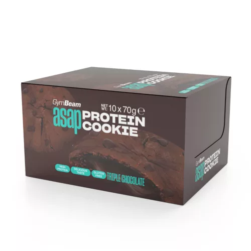 ASAP Protein Cookie - 10 x 70 g - triplacsoki - GymBeam