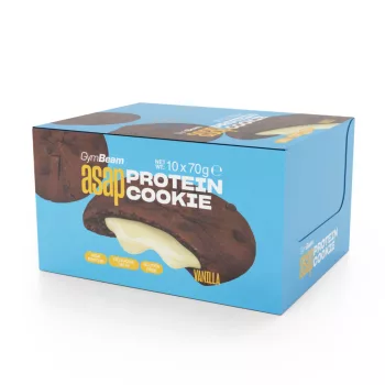 ASAP Protein Cookie - 10 x 70 g - vanília - GymBeam