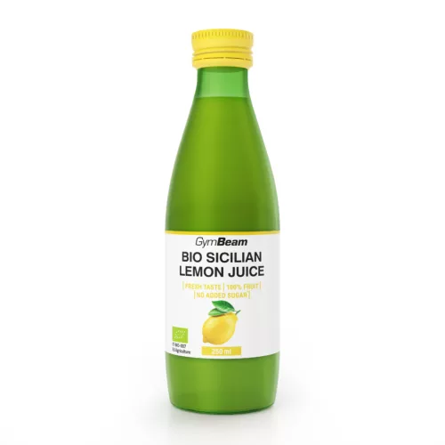 BIO szicíliai citromlé - 250 ml - GymBeam