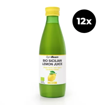 BIO szicíliai citromlé - 12 x 250 ml - GymBeam