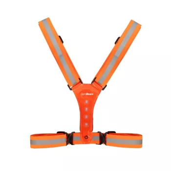   Fényvisszaverő sportmellény Orange - narancssárga - GymBeam