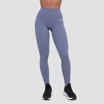 Essence női leggings Denim Blue - XL - kék - GymBeam