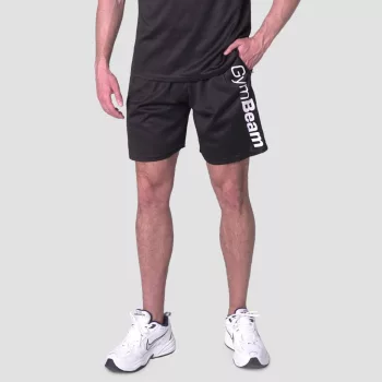 Mesh Essence rövidnadrág Black - XXL - fekete - GymBeam