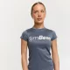 Mesh Essence női póló Denim Blue - S - kék - GymBeam