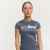 Mesh Essence női póló Denim Blue - XL - kék - GymBeam
