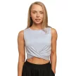 Breeze női cropped top Dove - M - kék - BeastPink - GymBeam