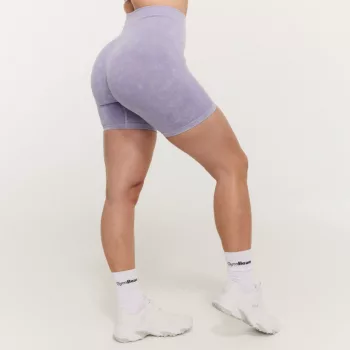   Lift varrásmentes női rövidnadrág Violet - S - lila - GymBeam