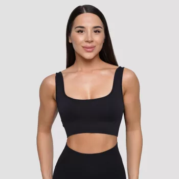   Lift varrásmentes sportmelltartó Black - S - fekete - GymBeam