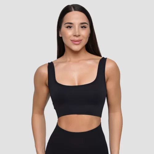 Lift varrásmentes sportmelltartó Black - L - fekete - GymBeam