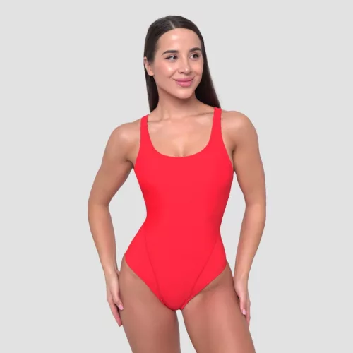 Sportos egyrészes fürdőruha Red - S - piros - GymBeam