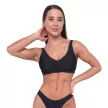 Sportos bikinifelső Black - L - fekete - GymBeam
