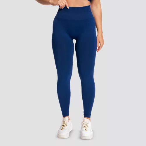 Sculpt női varrásmentes leggings Navy - L - kék - GymBeam