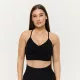 Sculpt varrásmentes sportmelltartó Black - L - fekete - GymBeam