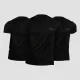 TRN póló 3Pack Black - S - 3pack - fekete - GymBeam