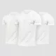 TRN póló 3Pack White - XXXL - 3pack - fehér - GymBeam
