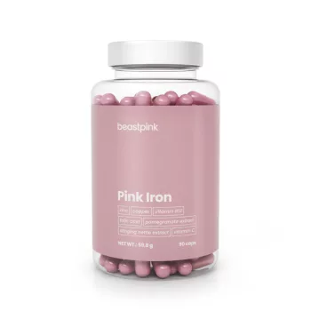Pink Iron - 90 kapszula - GymBeam