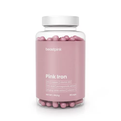 Pink Iron - 90 kapszula - GymBeam