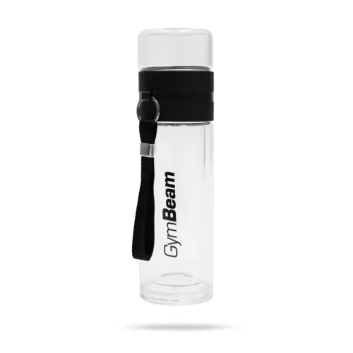 Infuser üvegpalack 400 ml - fekete - GymBeam