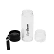 Infuser üvegpalack 400 ml - fekete - GymBeam